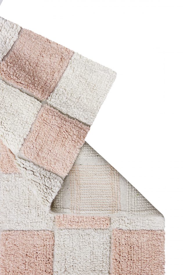 Washable Rug Kitchen Tiles Rose - Image 3