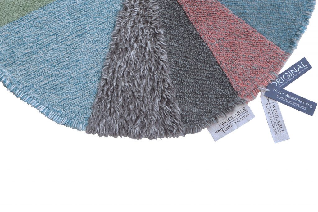 Pie Shape Rug Woolable Rug Pie Chart - Bubbleeboo