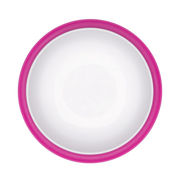 OXO TOT STICK & STAY SUCTION BOWL - PINK - Image 5