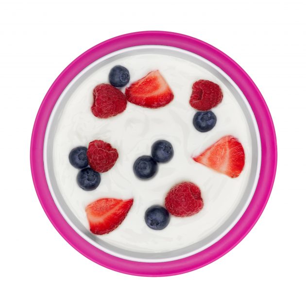 OXO TOT STICK & STAY SUCTION BOWL - PINK - Image 6