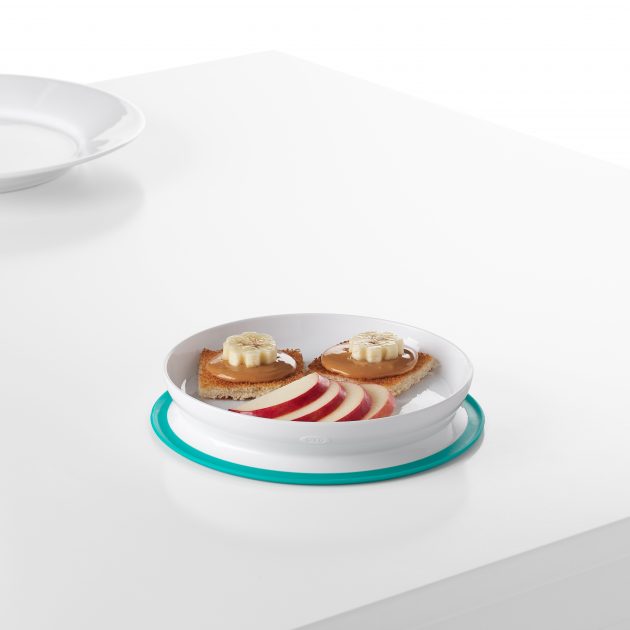 OXO TOT STICK & STAY SUCTION PLATE - TEAL - Image 4
