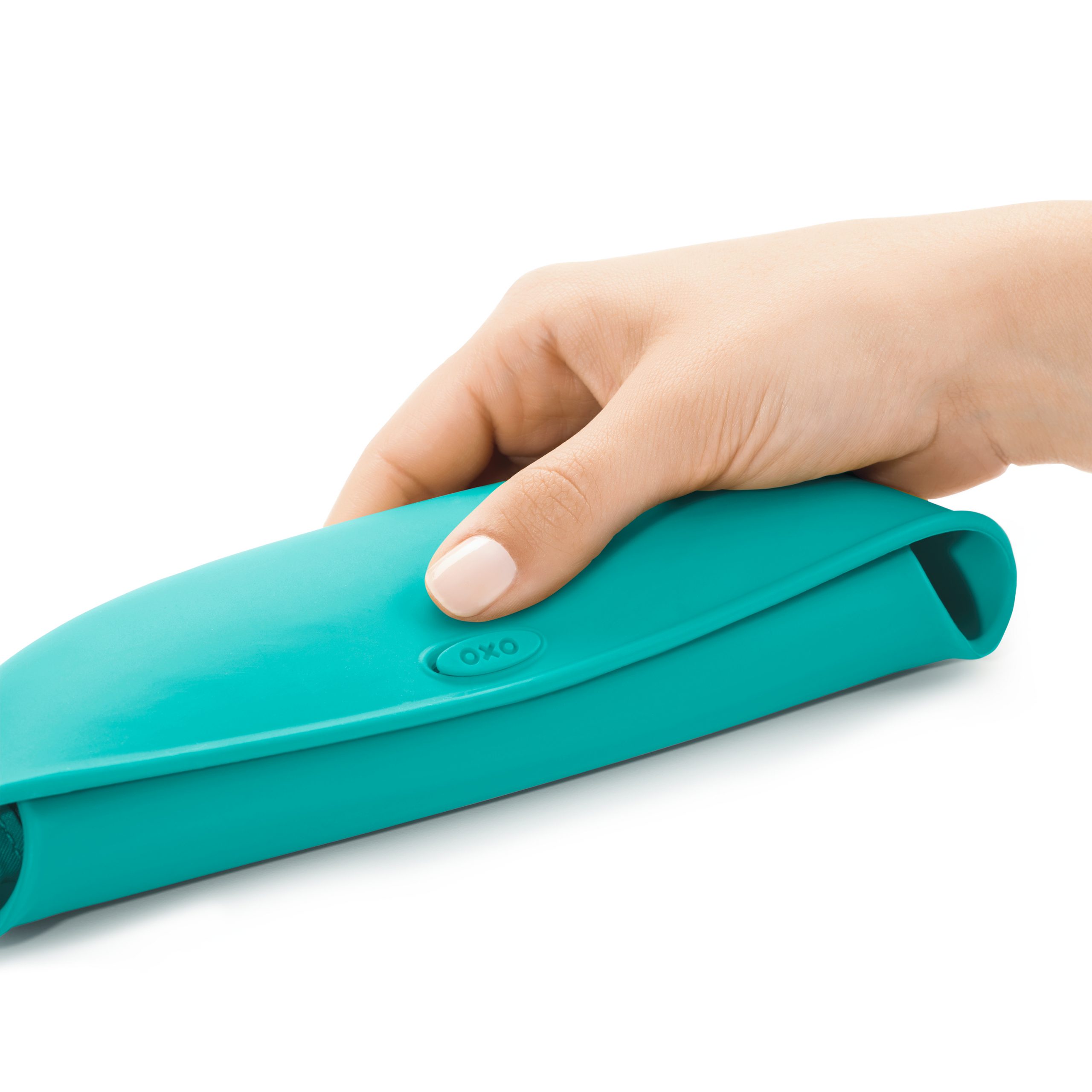 OXO TOT ROLL-UP BIB - TEAL - Image 4