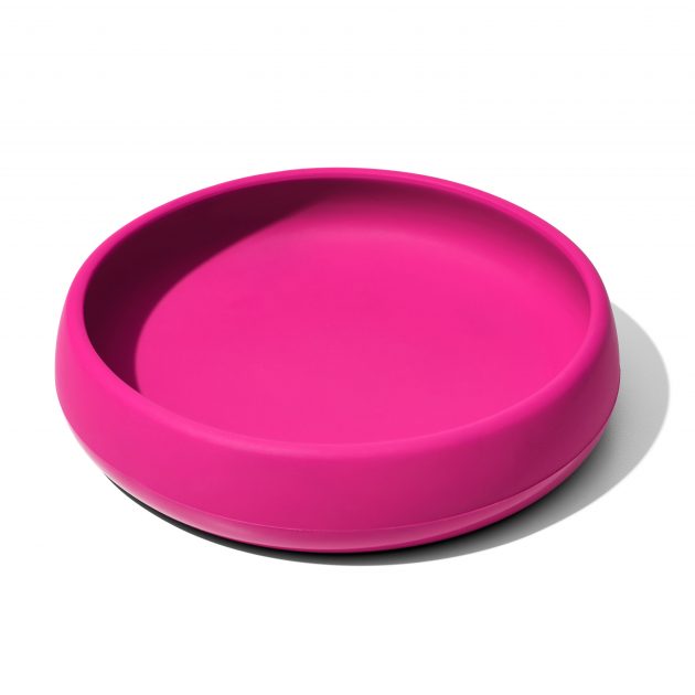 OXO TOT SILICONE PLATE - PINK