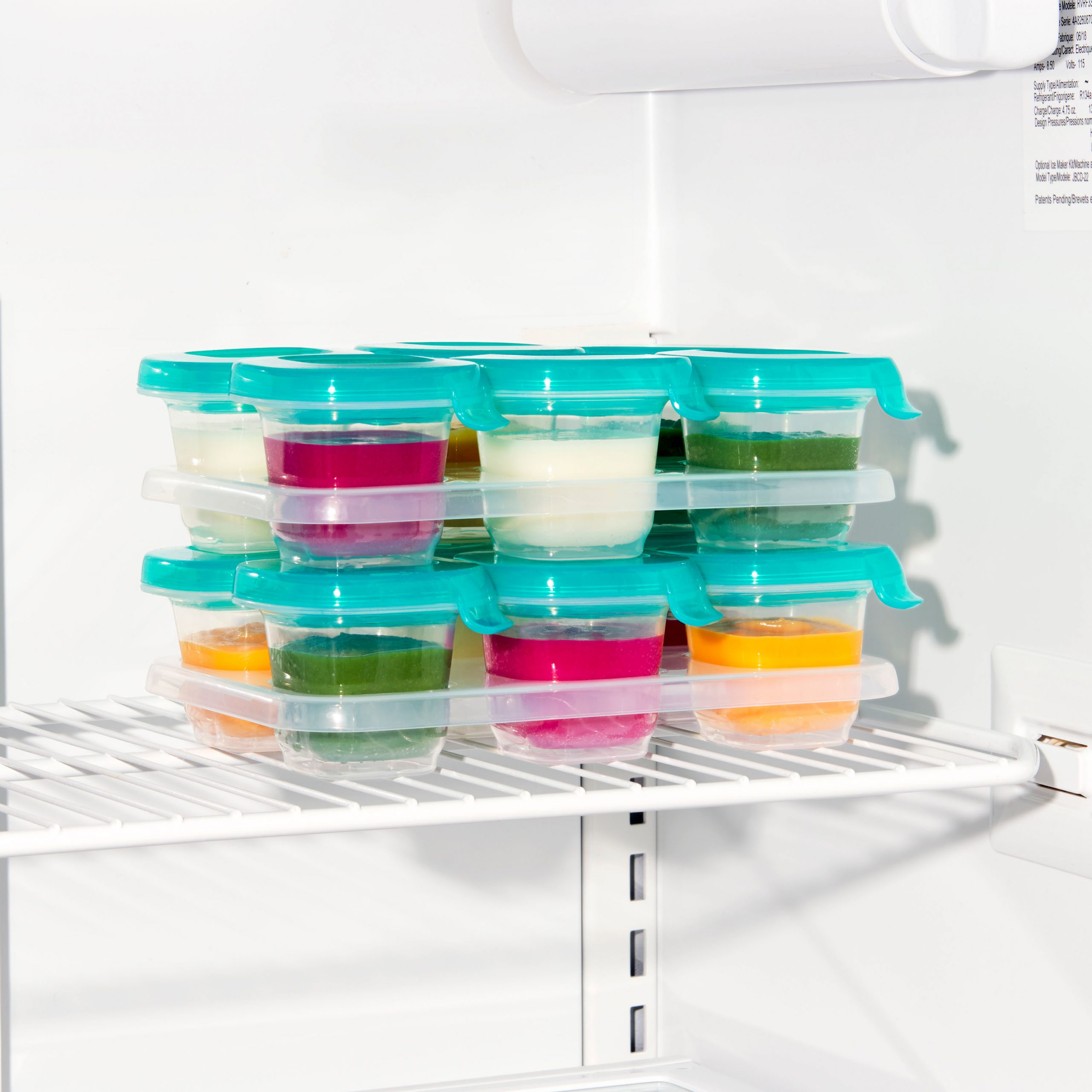 OXO TOT SILICONE BABY BLOCKS - 2 OZ - TEAL - Image 7