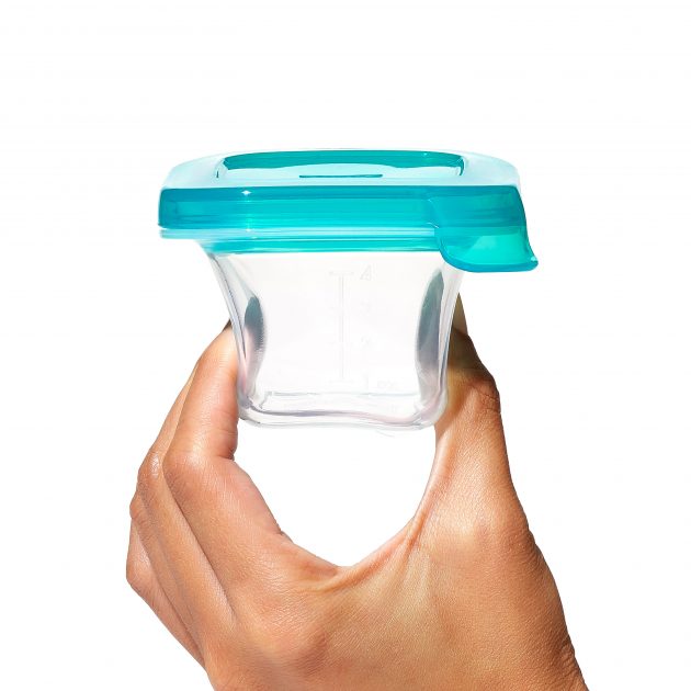 OXO TOT SILICONE BABY BLOCKS - 4 OZ - TEAL - Image 10