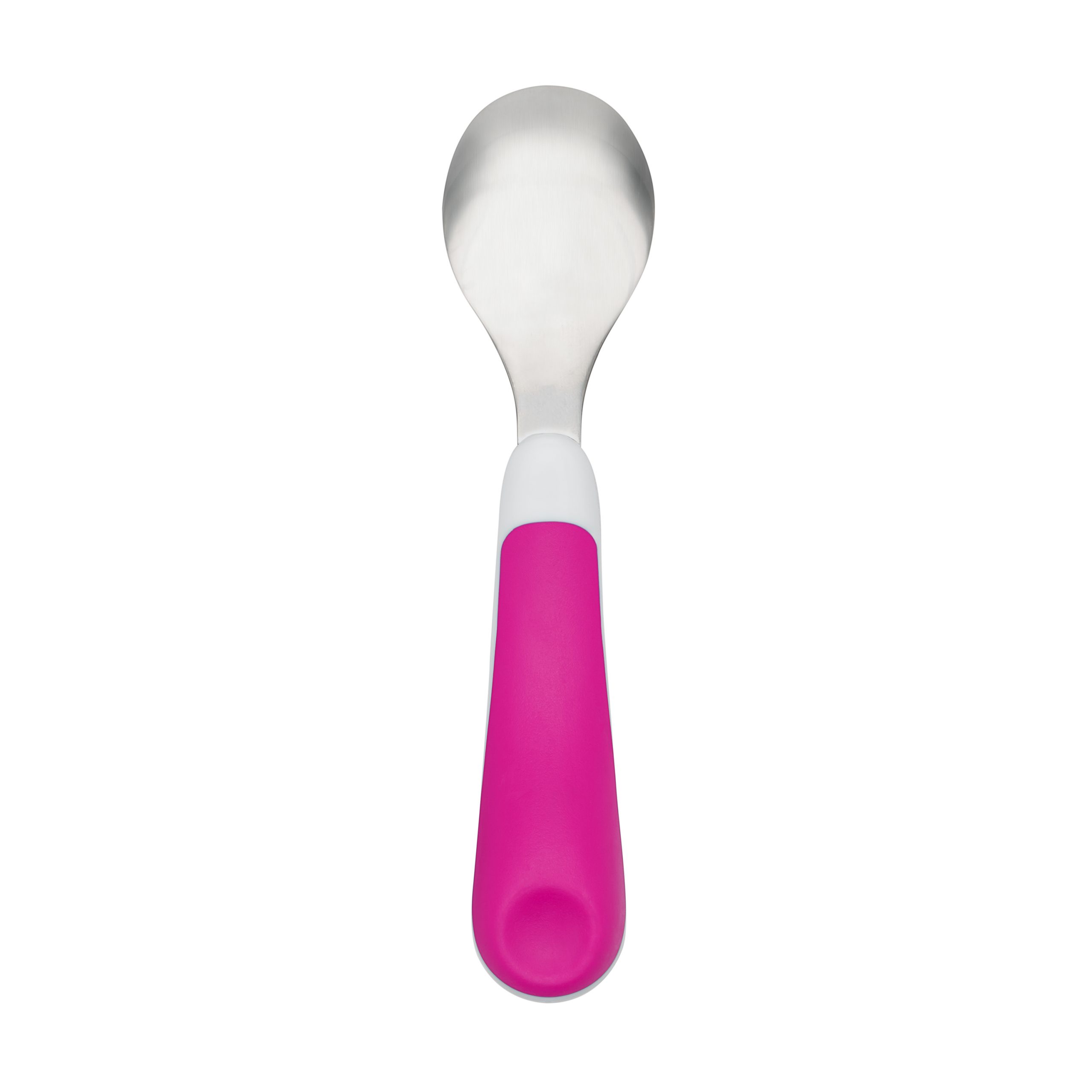 Oxo Tot - Fork & Spoon Set - Pink - Image 6