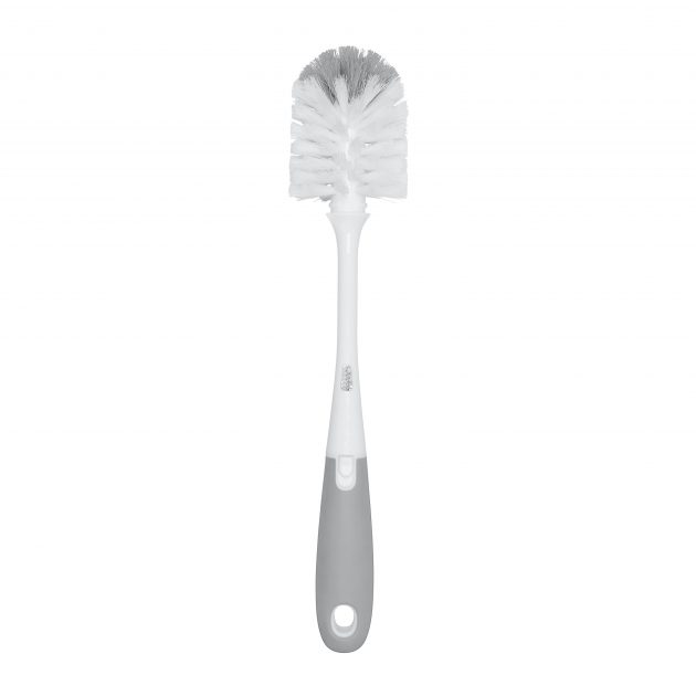 OXO TOT BOTTLE BRUSH WITH STAND - GREY