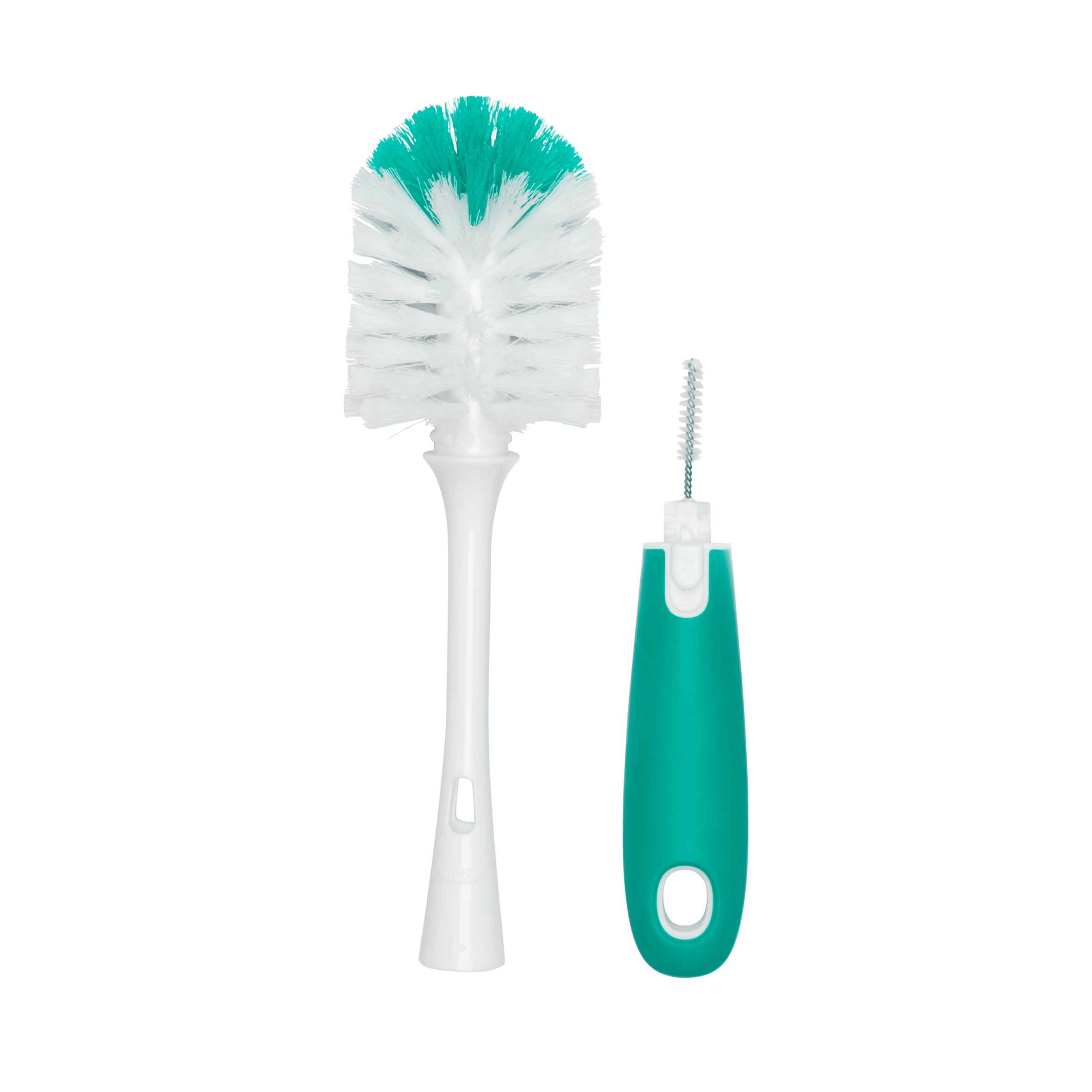 OXO TOT ON-THE-GO DRYING RACK WITH BOTTLE BRUSH - TEAL - Image 8