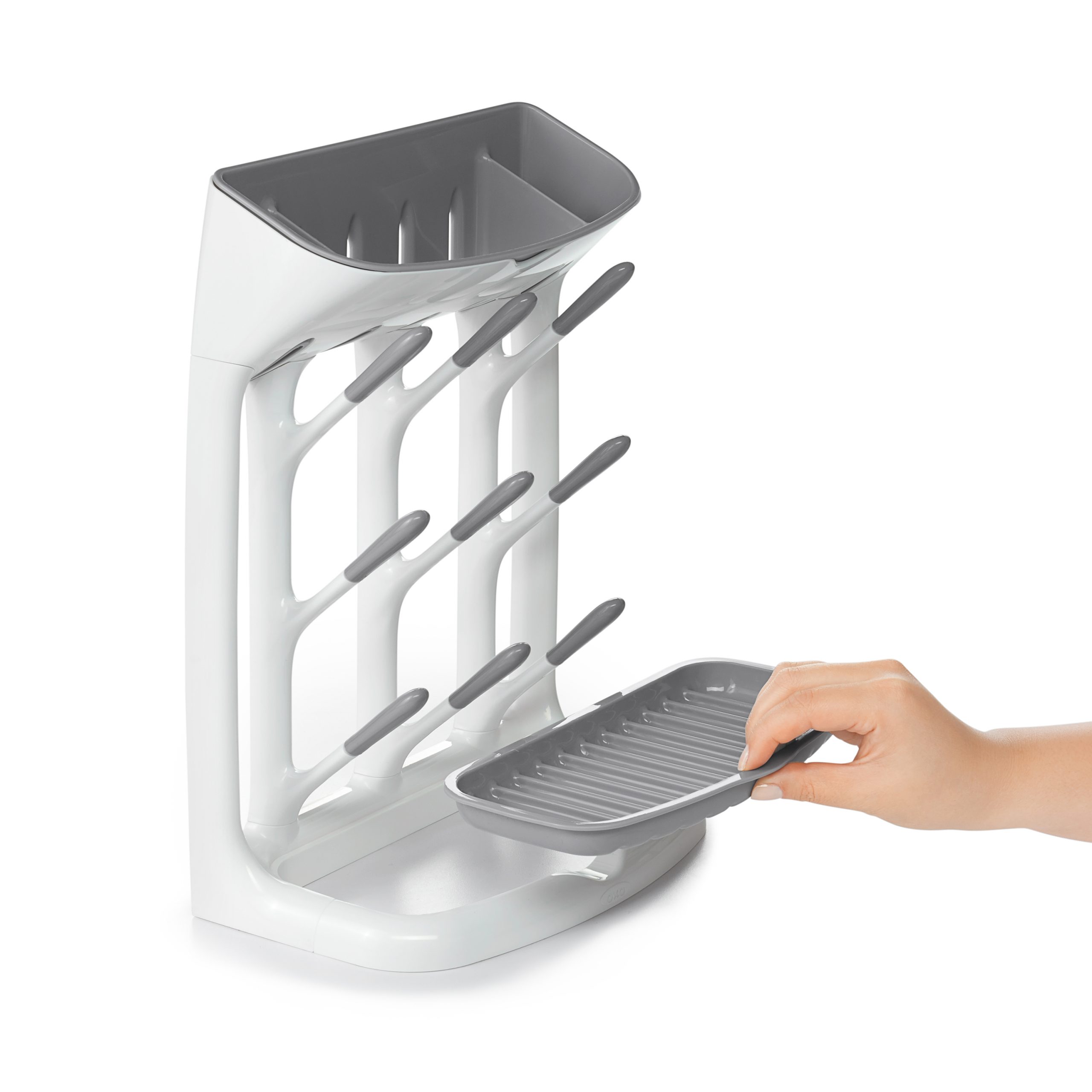 OXO TOT SPACE SAVING DRYING RACK - GREY - Image 9