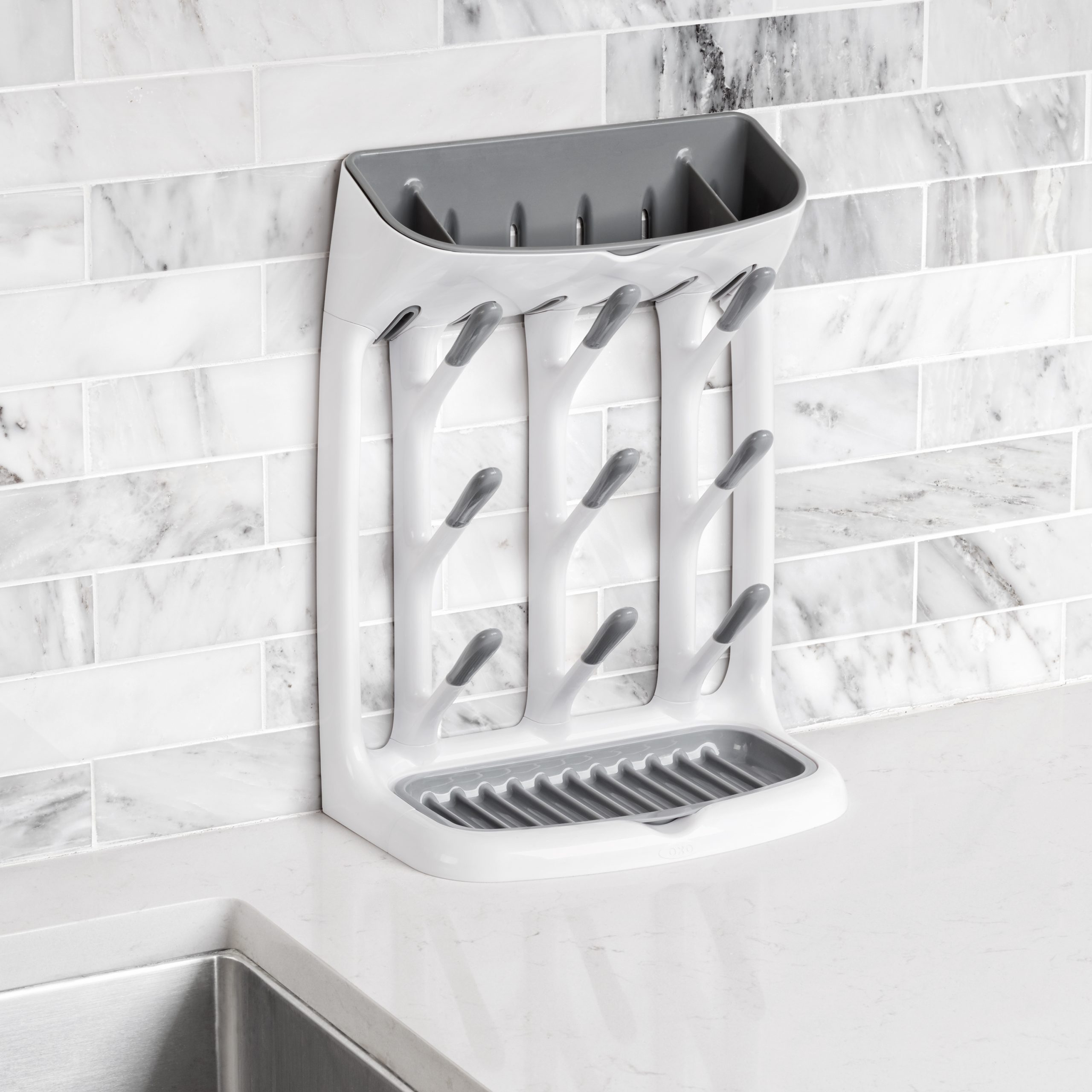 OXO TOT SPACE SAVING DRYING RACK - GREY - Image 2