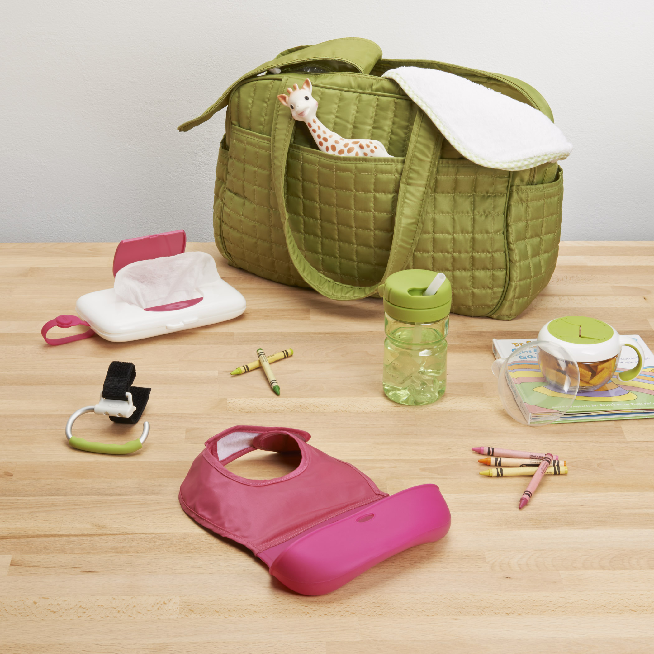 OXO TOT ON-THE-GO WIPES DISPENSER - PINK - Image 2