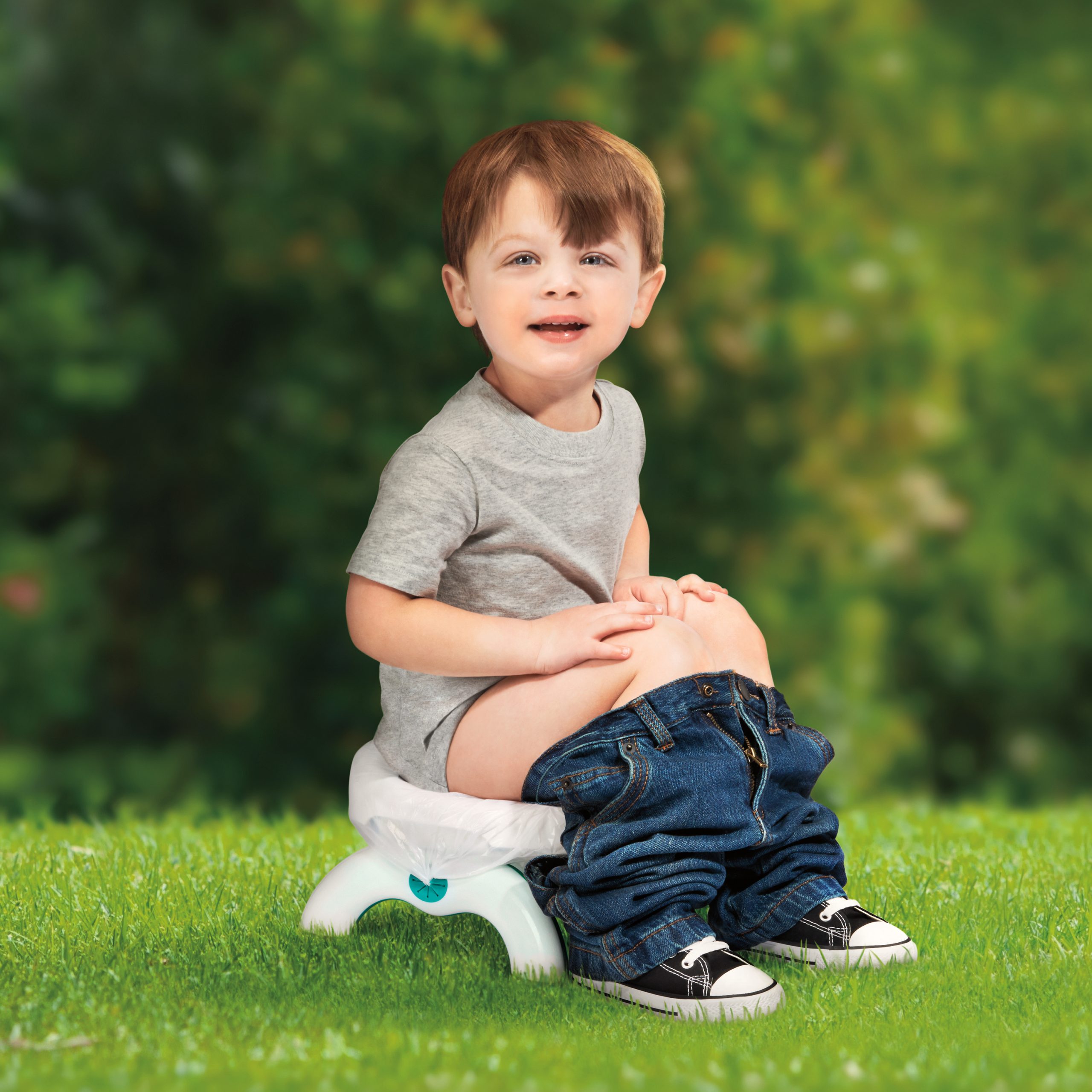OXO TOT 2-IN-1 GO POTTY - TEAL - Image 2