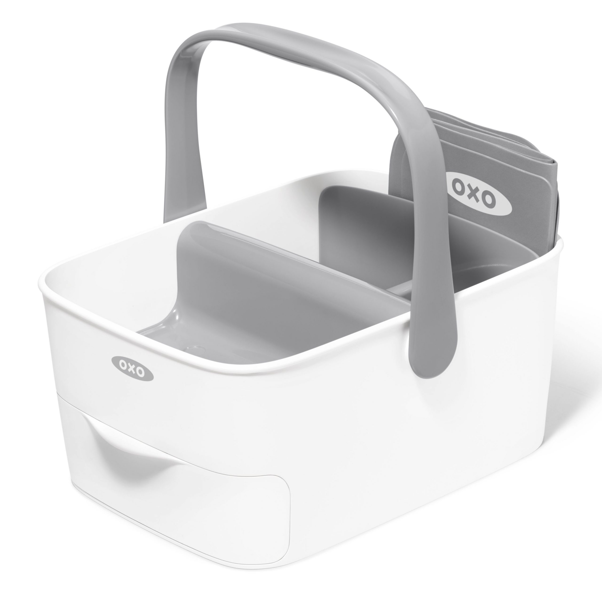 OXO TOT Diaper Caddy With Changing Mat- GREY - Image 3