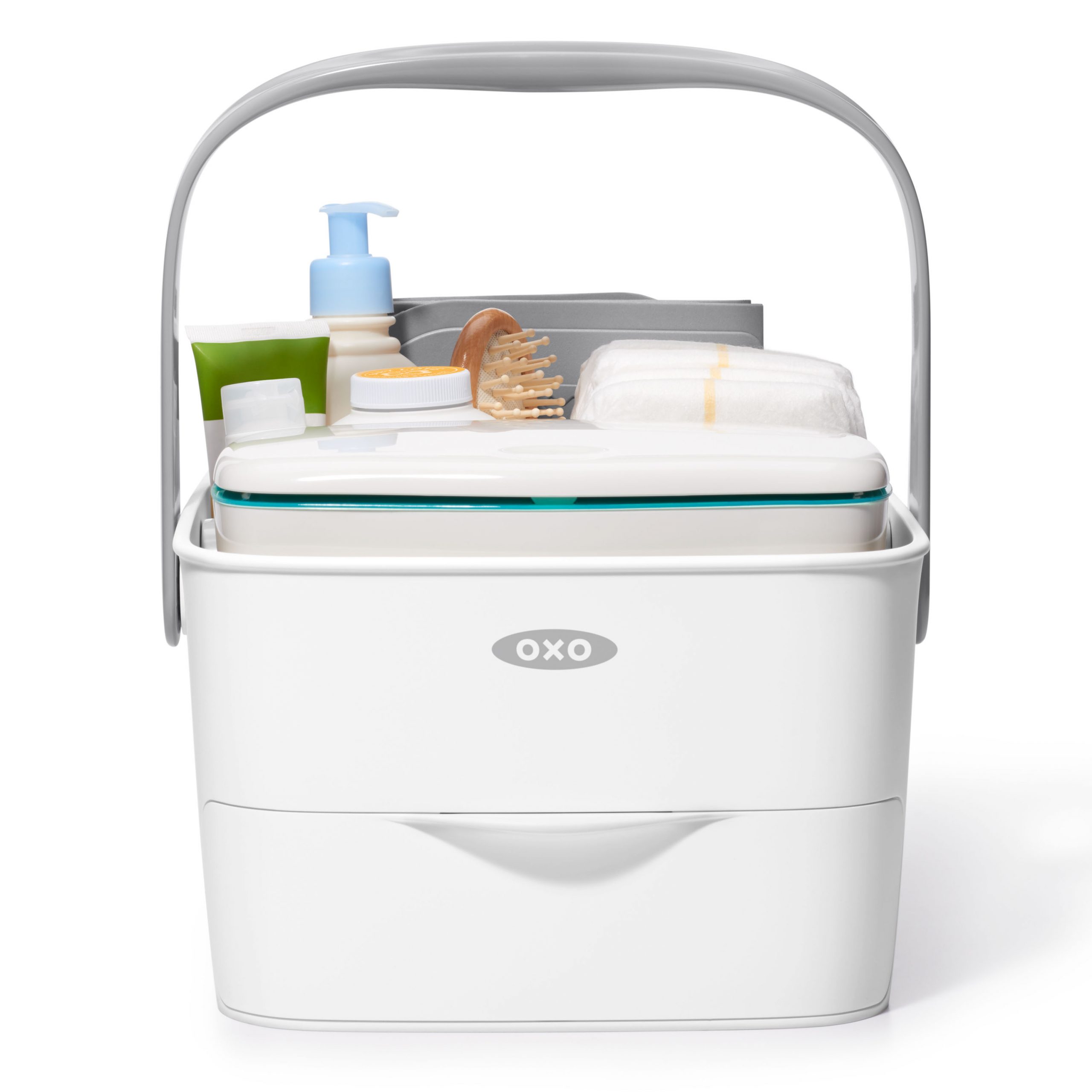OXO TOT Diaper Caddy With Changing Mat- GREY - Image 10