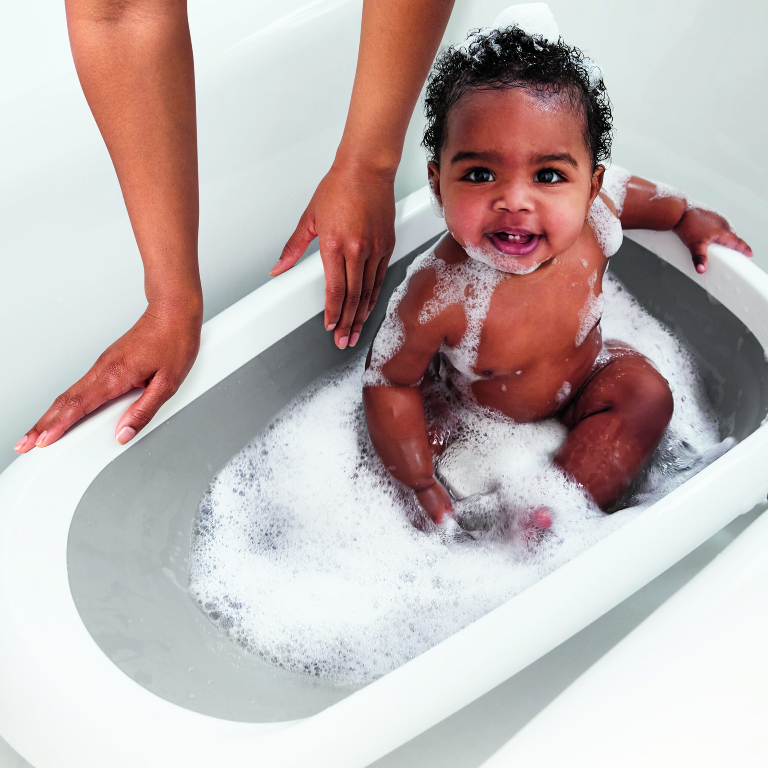 OXO TOT SPLASH AND STORE BATHTUB-GREY - Image 2