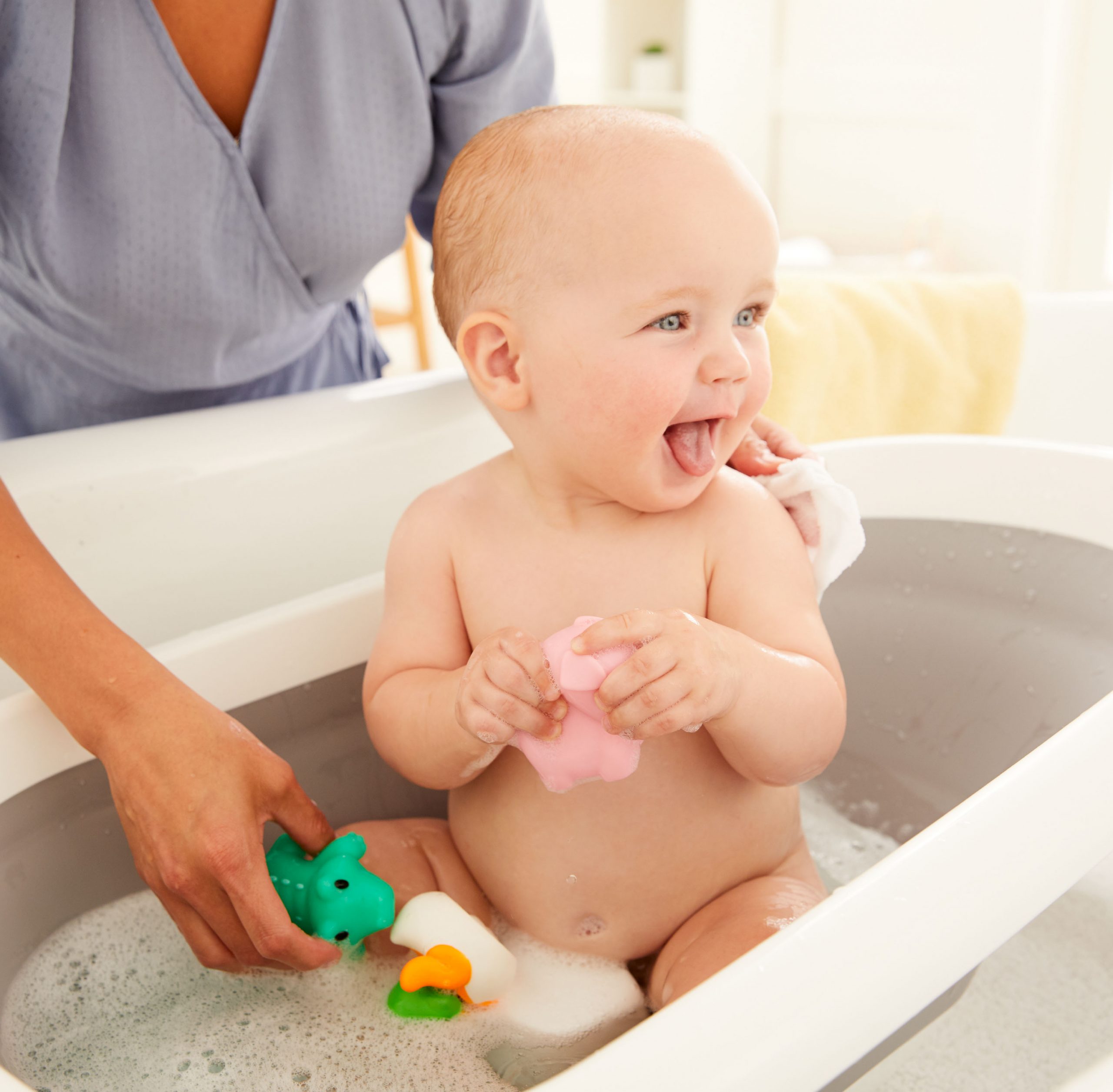 OXO TOT SPLASH AND STORE BATHTUB-GREY - Image 11