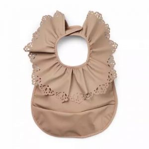 Baby Bib Soft Faded Rose one size