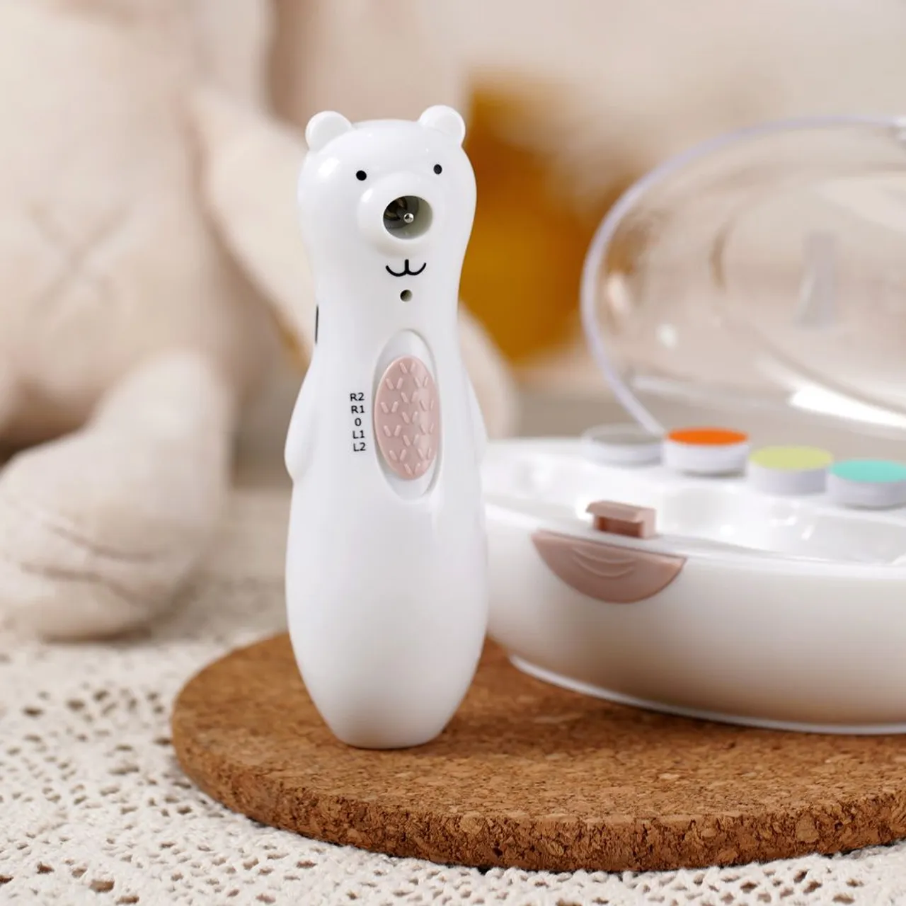 Happii Bear Nail Care Set - USB Rechargeable - Image 4