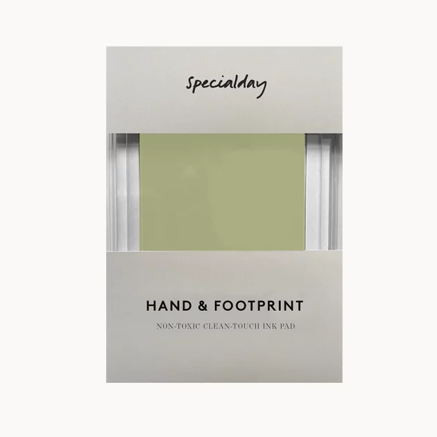 Hand & footprint - clean-touch - Green