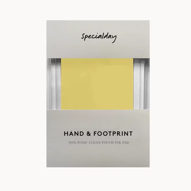 Hand & footprint - clean-touch - Yellow