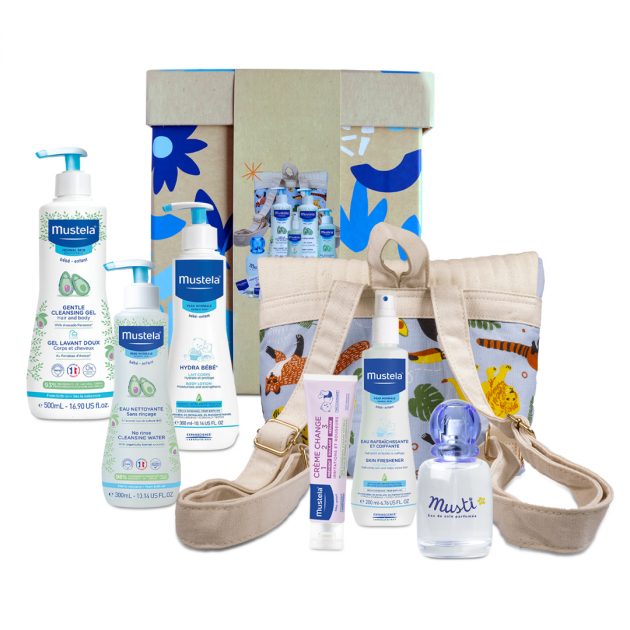 Mustela - My baby lovecare Set with School Bag