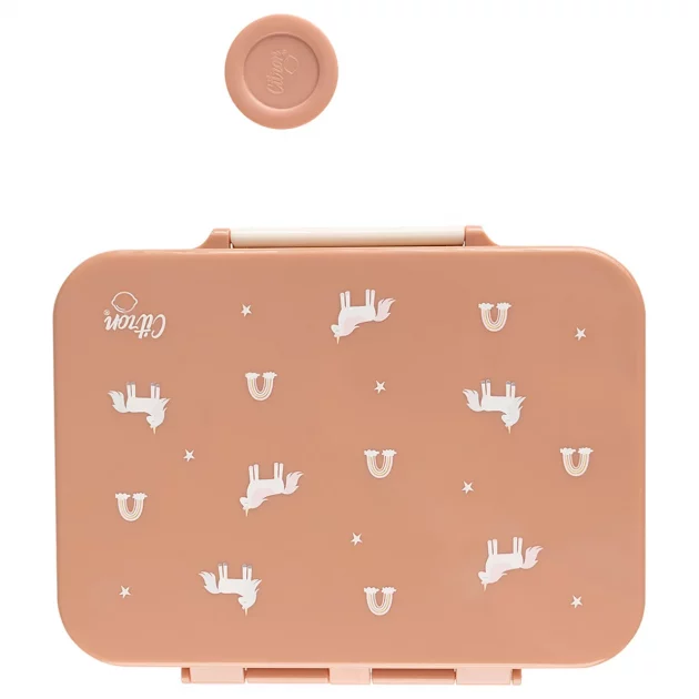 Citron Tritan Lunchbox – 3 Compartments – Unicorn - Image 3