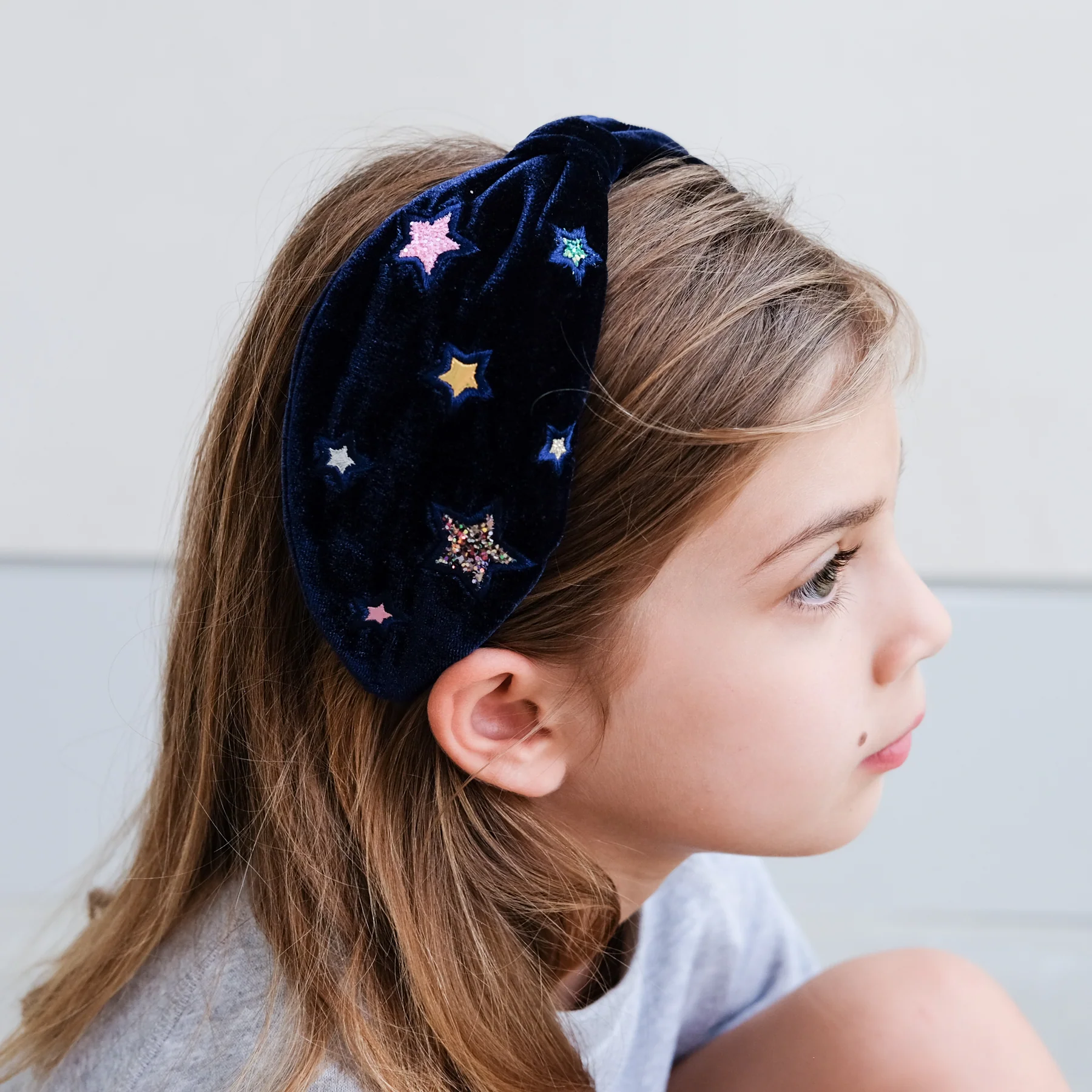 Ziggy Velvet Star Alice Band - Image 2