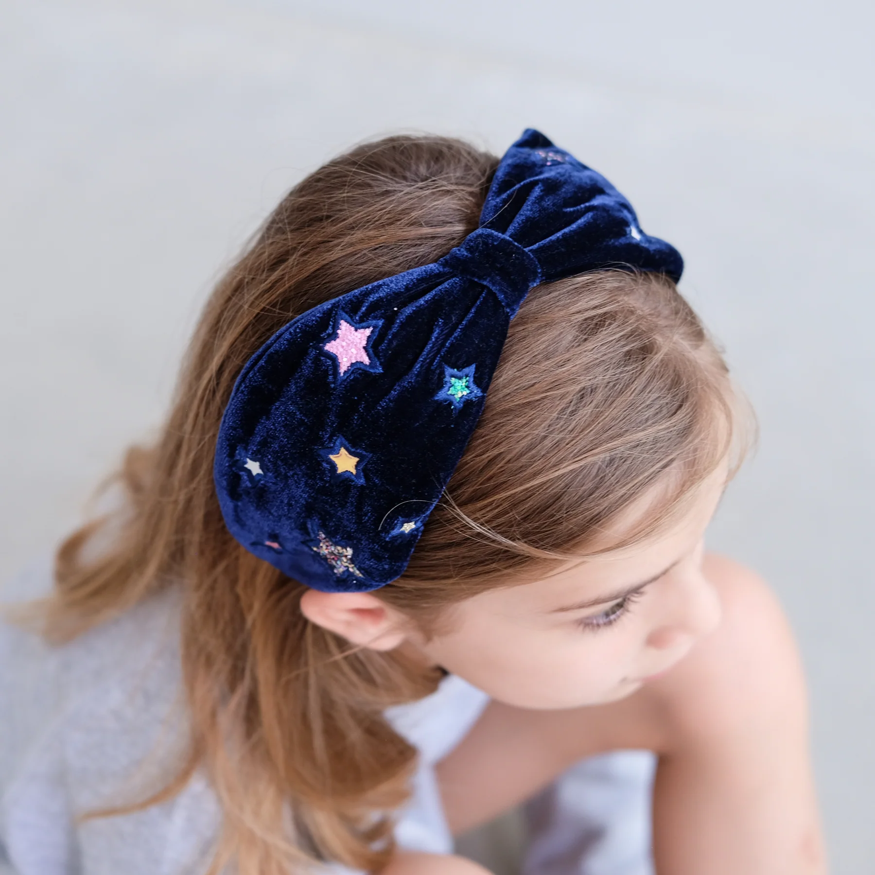 Ziggy Velvet Star Alice Band - Image 3