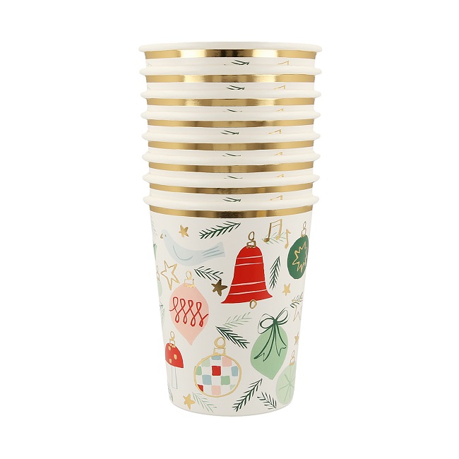 Festive Pattern Cups - Image 3
