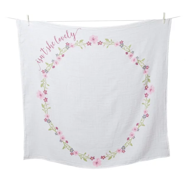 Baby's First Year Blanket & Card Set - Isn't She Lovely - Image 3