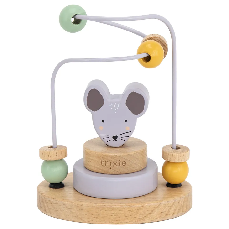 Wooden beads maze - Mrs. Mouse