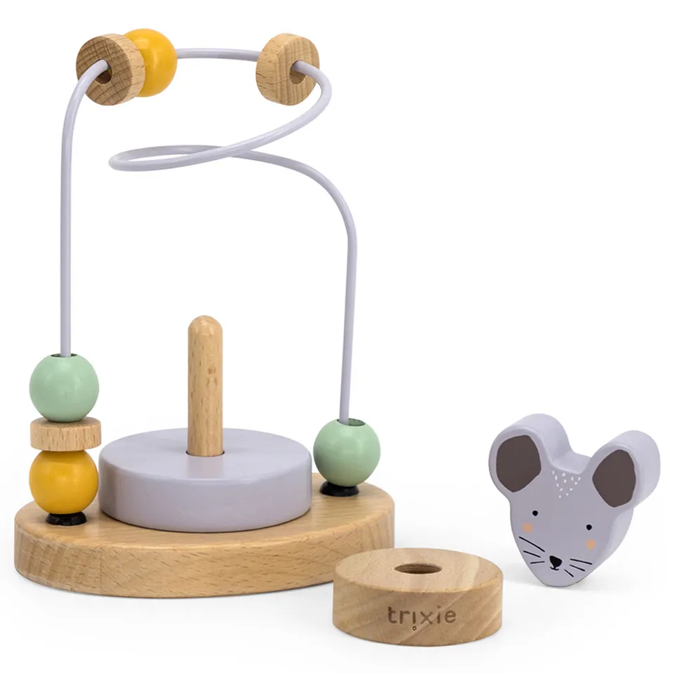 Wooden beads maze - Mrs. Mouse - Image 2