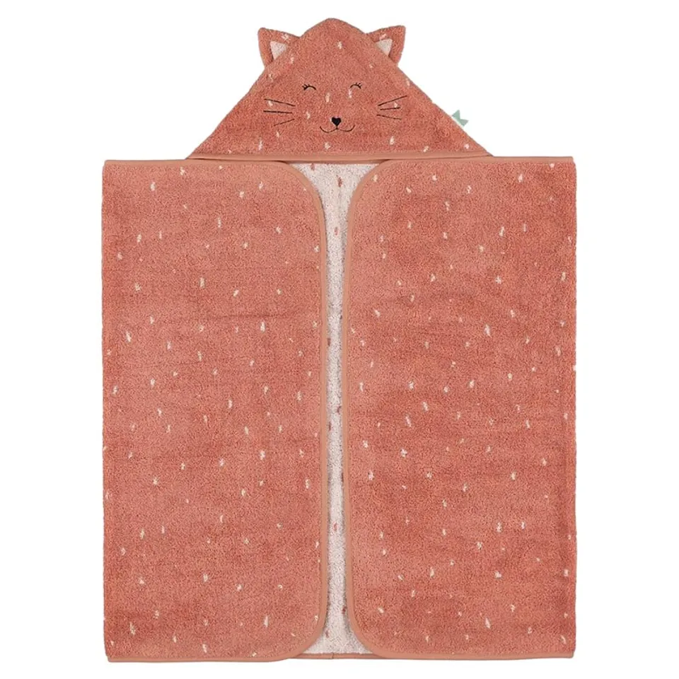Trixie - Mrs. Cat Hooded Towel - 75cm X 75cm - Image 2