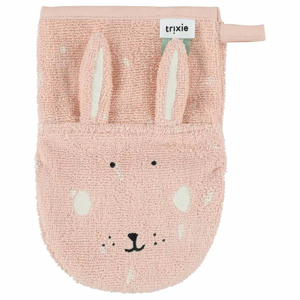 Washcloths 2-pack | Mrs. Cat - Mrs. Rabbit - Image 3