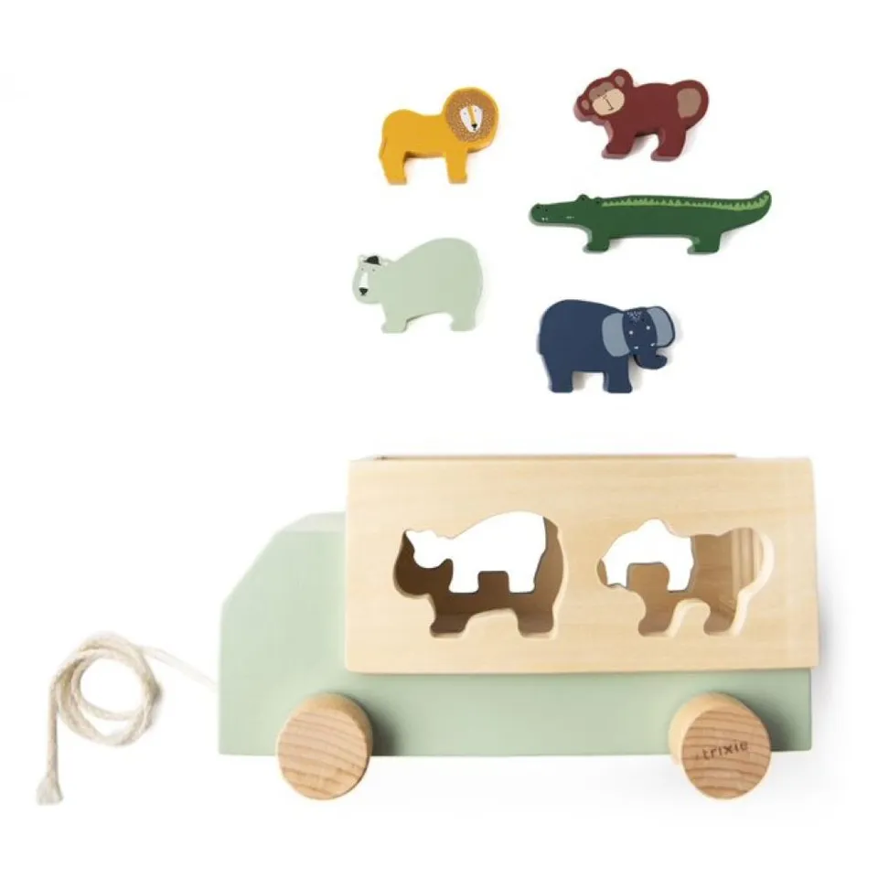 Wooden animal truck - Image 2