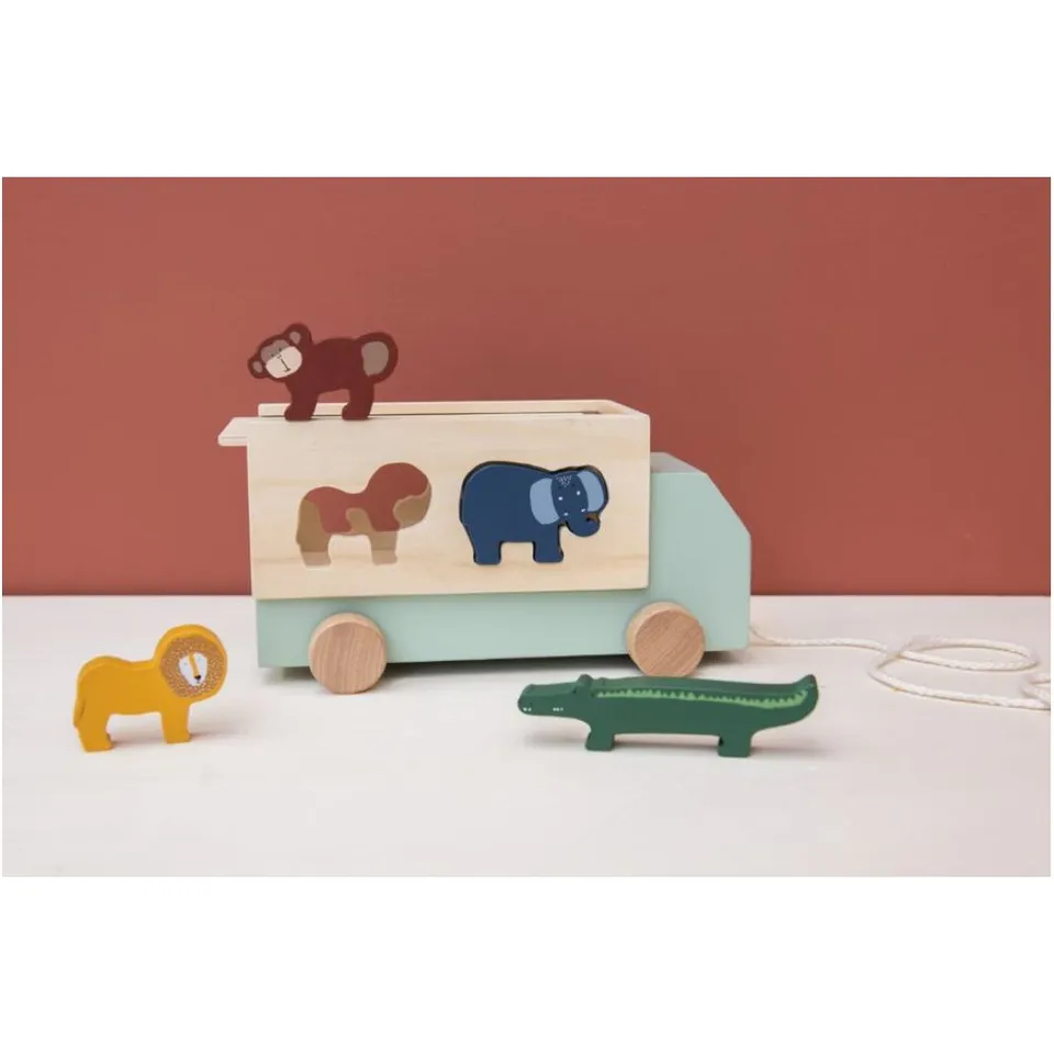 Wooden animal truck - Image 3