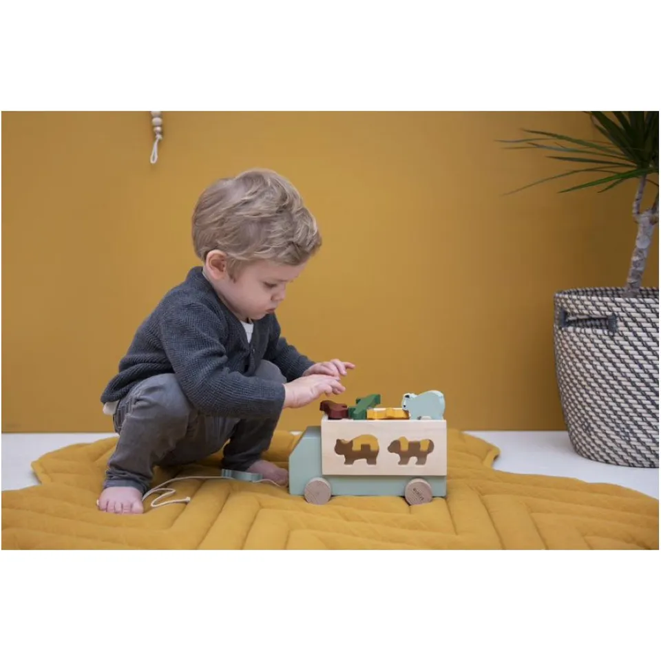 Wooden animal truck - Image 4