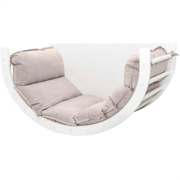 LUOTO Climbing Arch - white birch with KAURA Cushion