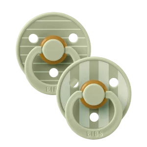 Bibs Pacifiers Studio Colour 2 Pack - Sage S1