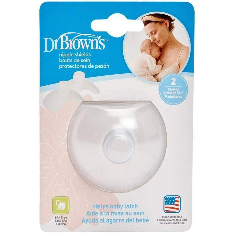 Dr Brown’s Nipple Shields Pack of 2