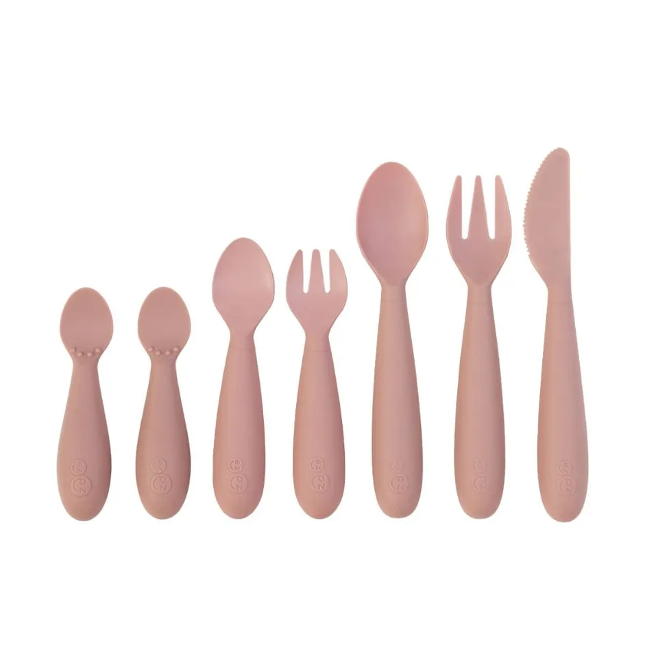 Developmental Utensil Set - Blush