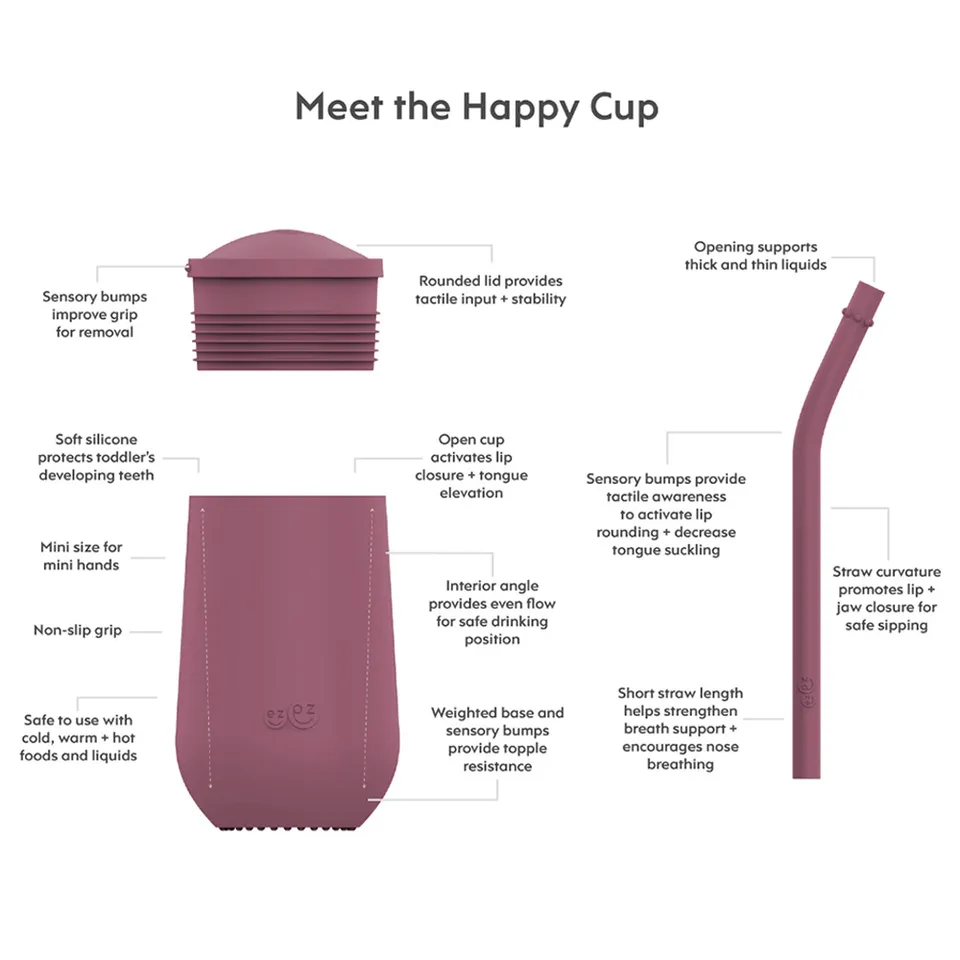 Happy Cup + Straw System - Olive - Image 4