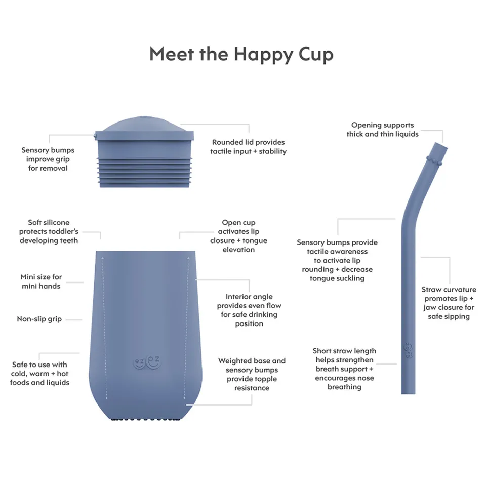 Happy Cup + Straw System - Indigo - Image 4