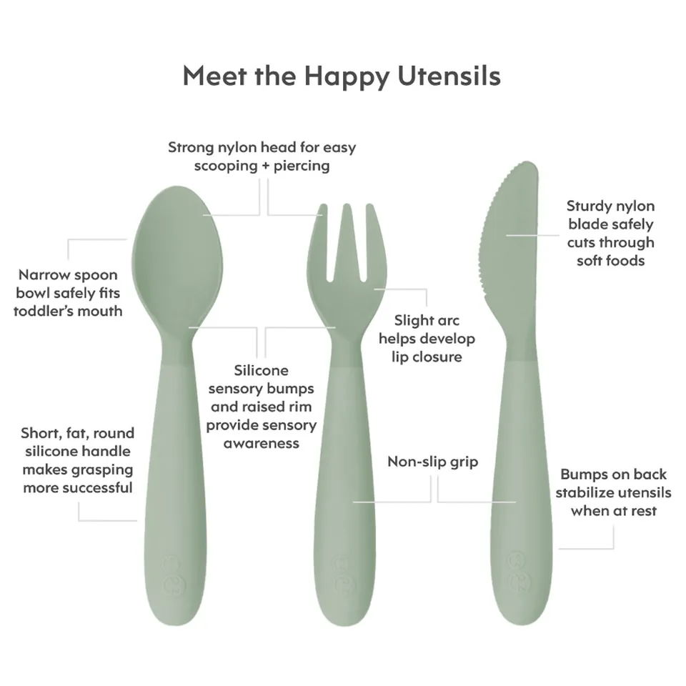 Happy Utensils - Pewter - Image 2