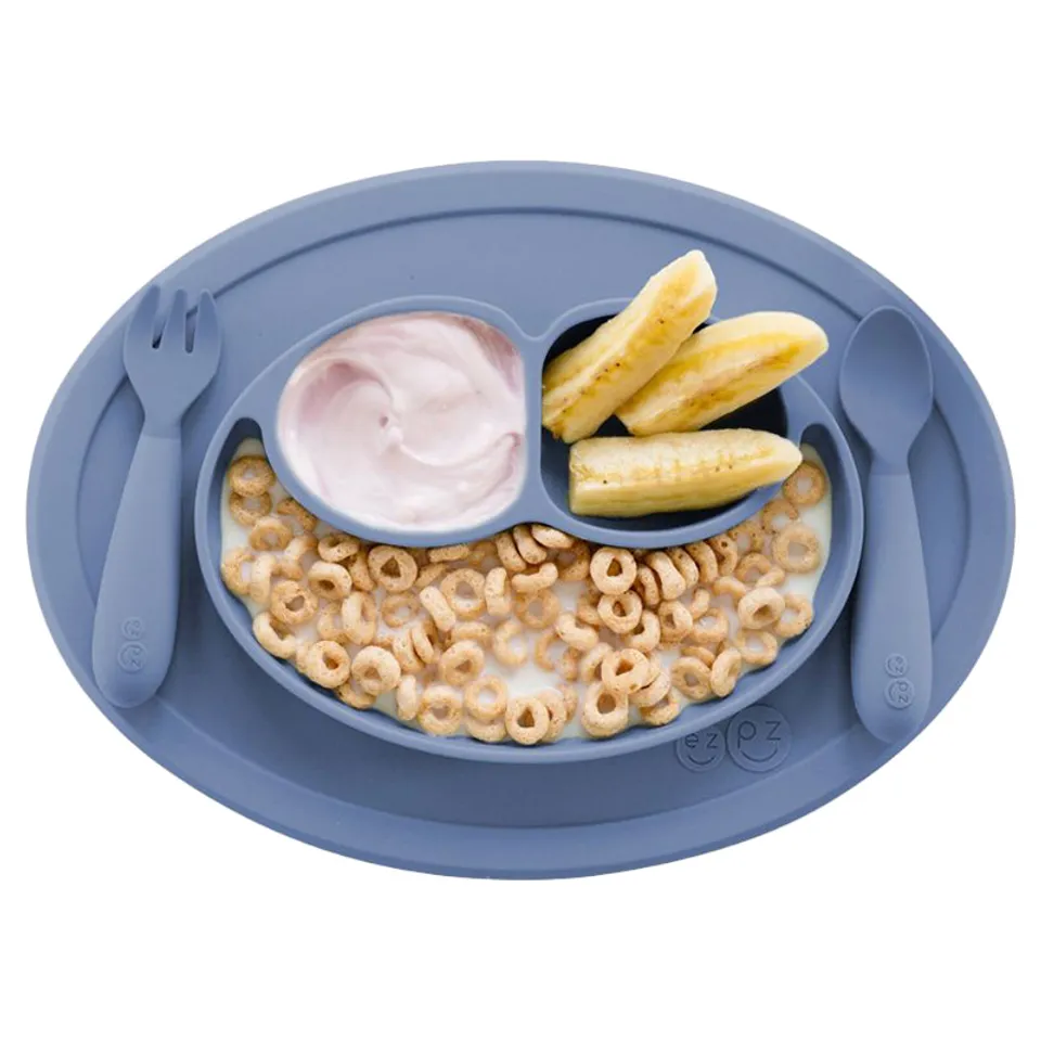 Mini Feeding Set - Indigo - Image 2