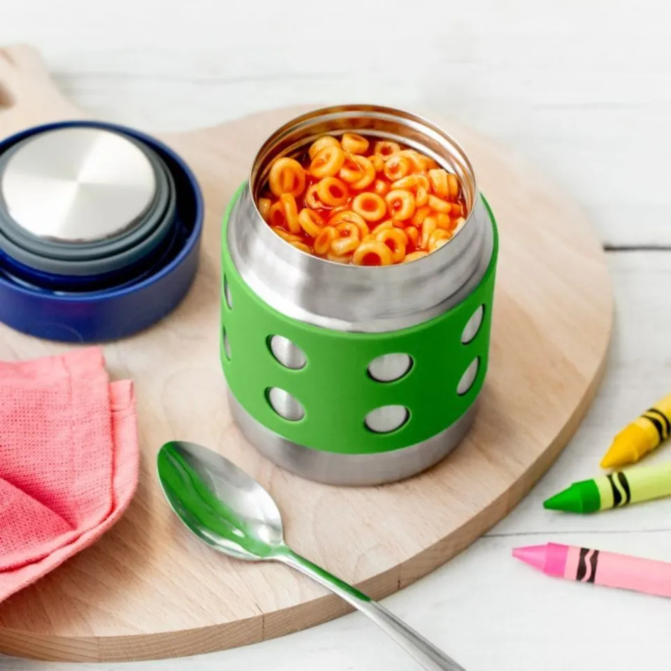 Thermal Dots Food Jar - 8oz - Green - Image 3