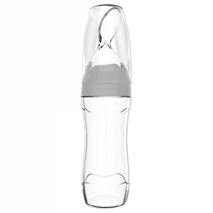 Baby Food Dispensing Spoon - Grey