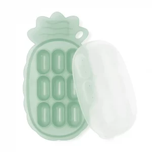 Silicone Pineapple Nibble Tray - Pea Green