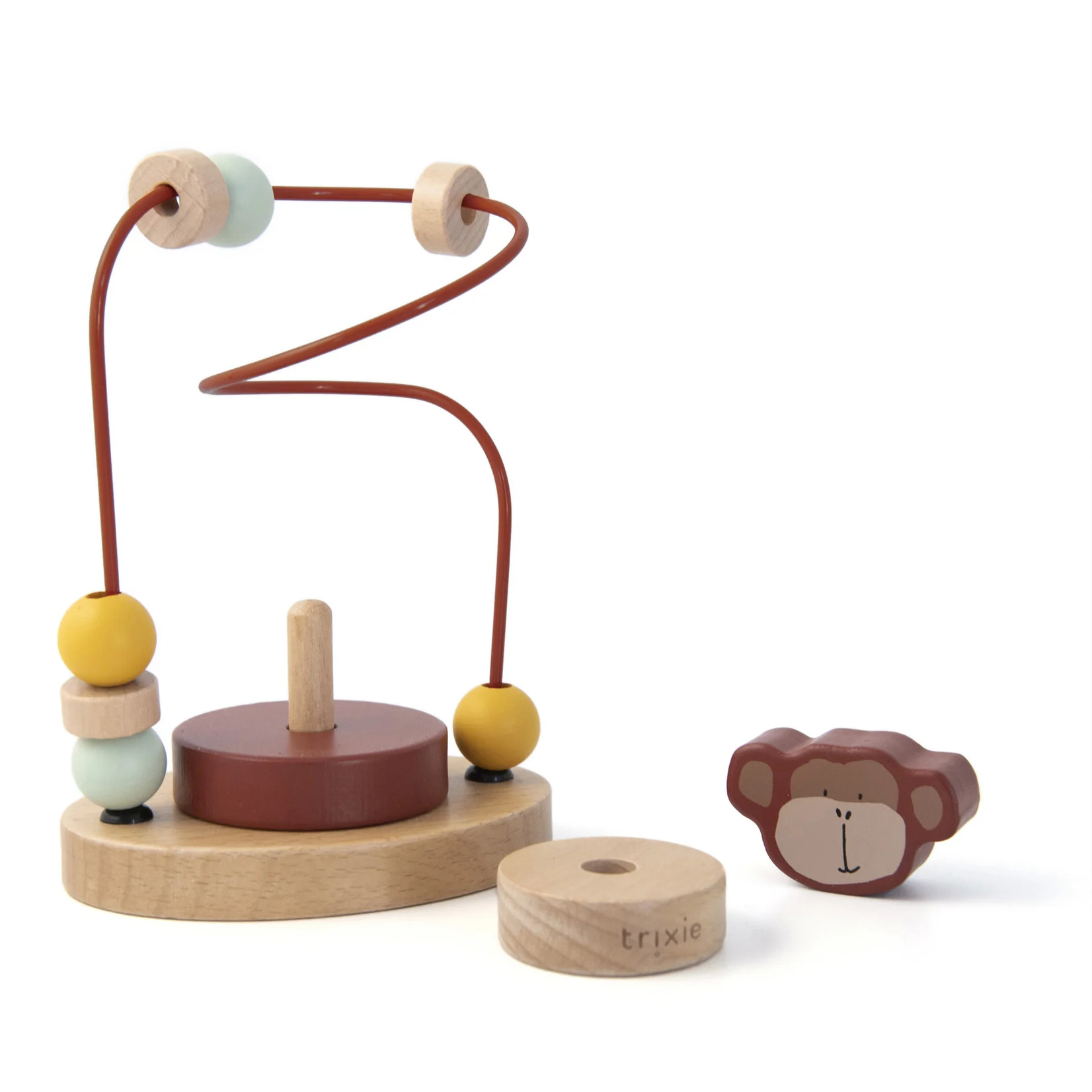 Wooden beads maze - Mr. Monkey - Image 2