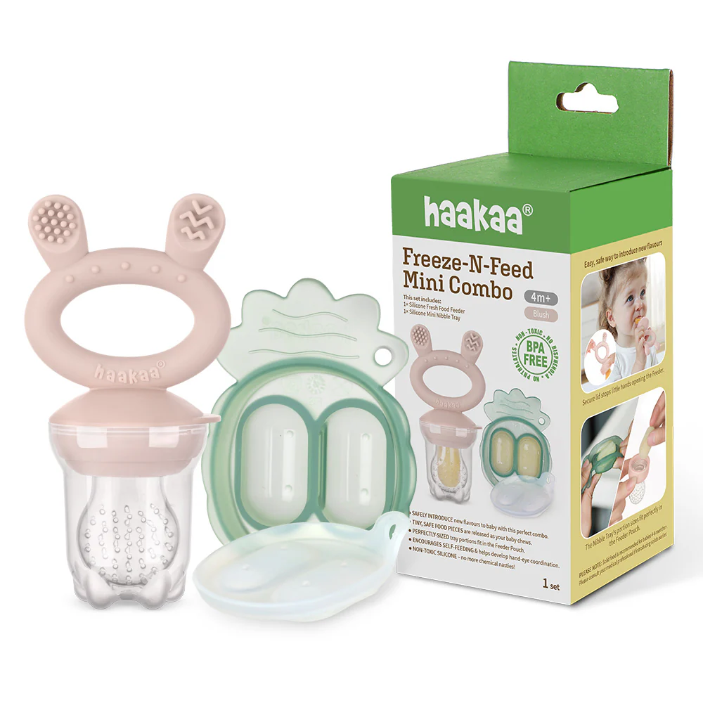 Haakaa Freeze-N-Feed Mini Combo - Blush